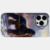 Cocker Spaniel Weihnachtsfeier Case-Mate iPhone Hülle (Rückseite (Horizontal))