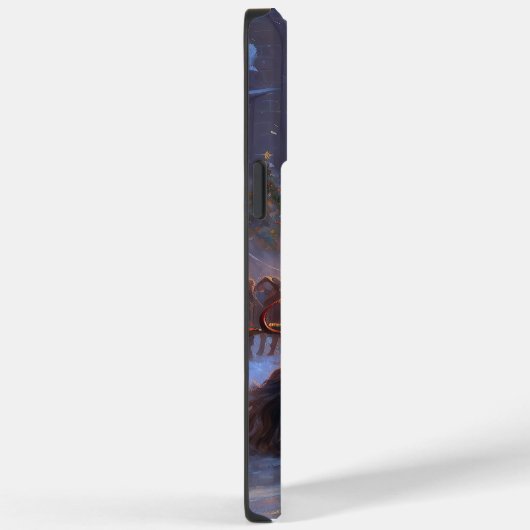 Cocker Spaniel Weihnachtsfeier Case-Mate iPhone Hülle (Rückseite / Rechts)