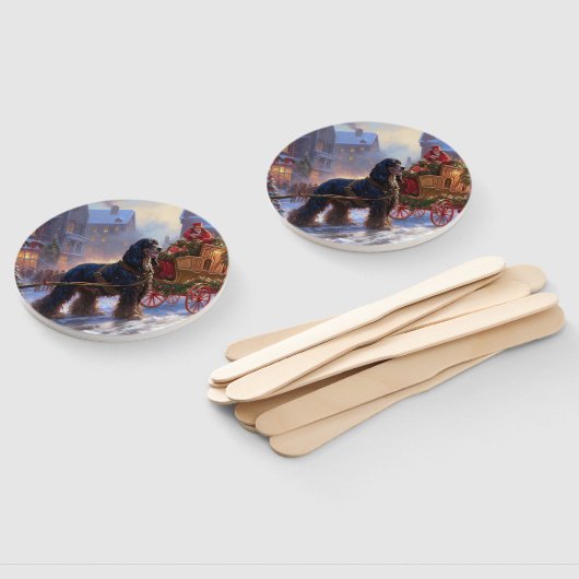 Cocker Spaniel Weihnachtsfeier Fächer (Non-assembled)