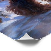 Cocker Spaniel Weihnachtsfeier Poster (Ecke)