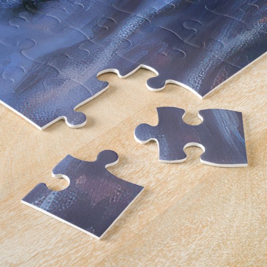 Cocker Spaniel Weihnachtsfeier Puzzle (Seite)