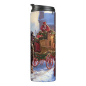 Cocker Spaniel Weihnachtsfeier Thermosbecher (Nach rechts gedreht)