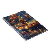 Cocker Spaniel Weihnachtsfeiertage Notizblock (Rechte Seite)