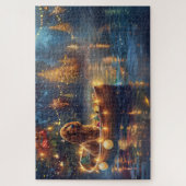 Cocker Spaniel Weihnachtsfeiertage Puzzle (Vertikal)