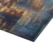 Cocker Spaniel Weihnachtsfeiertage Schneidebrett (Ecke)