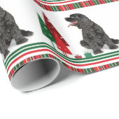 Cocker spaniel-WeihnachtsPackpapier Geschenkpapier (Rolleneckpunkt)