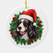 Cocker Spaniel Weihnachtsschmuck (Hinten)