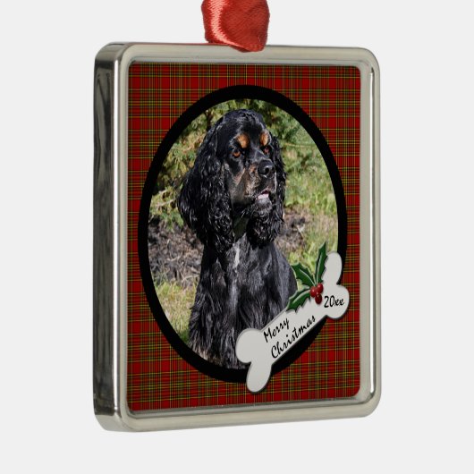 Cocker Spaniel Weihnachtsschmuck (Rechts)