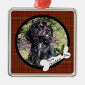 Cocker Spaniel Weihnachtsschmuck (Vorne)
