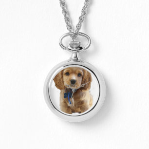 Cocker-Spaniel-Welpe Armbanduhr