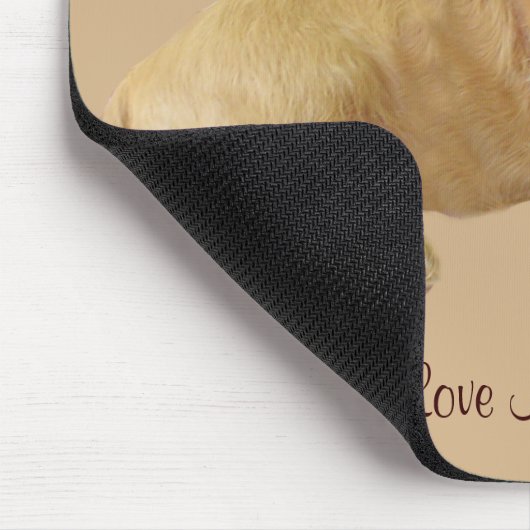Cocker spaniel-Welpe Mousepad (Ecke)