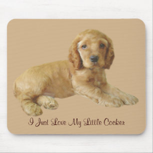 Cocker spaniel-Welpe Mousepad