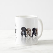 Cocker spaniel-Welpen Kaffeetasse (VorderseiteRechts)
