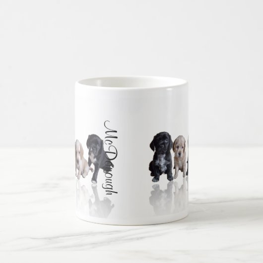 Cocker spaniel-Welpen Kaffeetasse (Mittel)