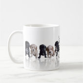 Cocker spaniel-Welpen Kaffeetasse (Links)