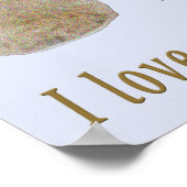 Cocker-Spaniel-Welpen-Poster Poster (Ecke)