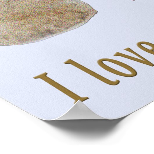 Cocker-Spaniel-Welpen-Poster Poster (Ecke)