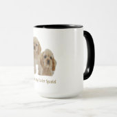 Cocker spaniel Welpen Tasse (VorderseiteRechts)