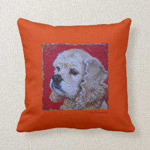 Cocker spaniel-Wurfs-Kissen Kissen