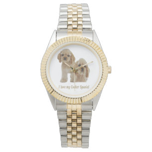 Cocker-Spaniels Armbanduhr