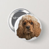 Cocker-Spaniels Button (Vorne & Hinten)