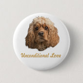 Cocker-Spaniels Button (Vorderseite)