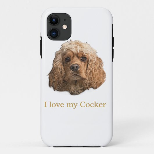 Cocker Spaniels Case-Mate iPhone Hülle (Rückseite)