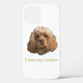 Cocker-Spaniels Case-Mate iPhone Hülle (Rückseite)