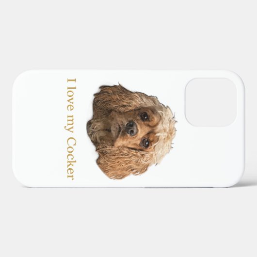 Cocker-Spaniels Case-Mate iPhone Hülle (Rückseite (Horizontal))