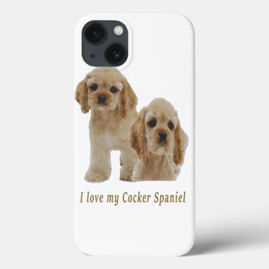Cocker-Spaniels Case-Mate iPhone Hülle (Rückseite)