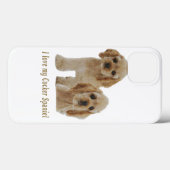 Cocker-Spaniels Case-Mate iPhone Hülle (Rückseite (Horizontal))