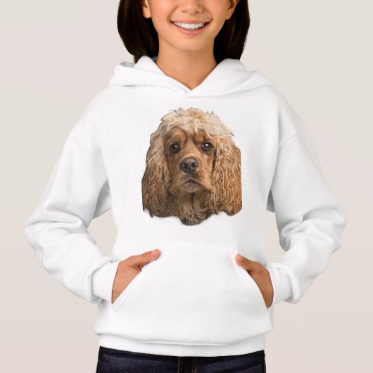 Cocker-Spaniels Hoodie (Vorderseite)