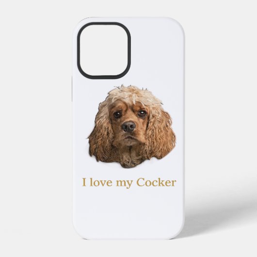 Cocker Spaniels iPhone Hülle (Rückseite)