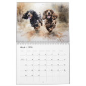 Cocker-Spaniels-Kalender für jedes Jahr Kalender (Mär 2026)