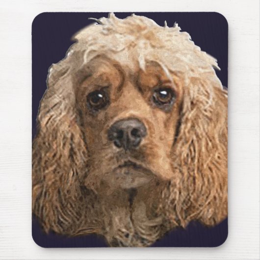 Cocker Spaniels Mousepad (Vorne)