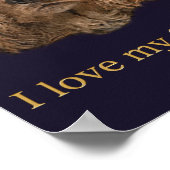 Cocker-Spaniels Poster (Ecke)