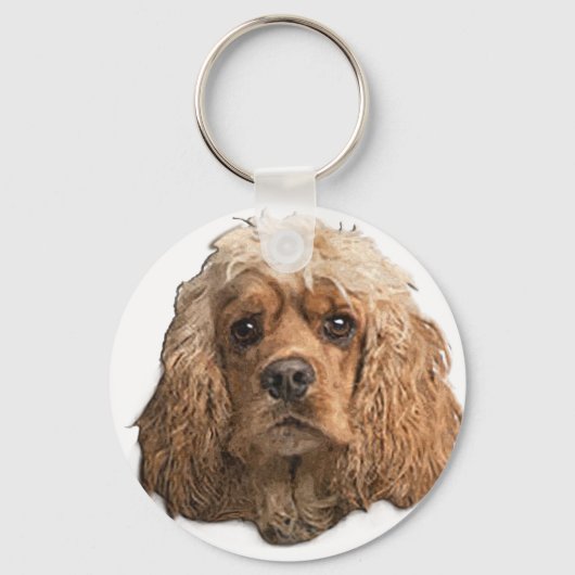 Cocker Spaniels Schlüsselanhänger (Vorderseite)