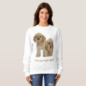 Cocker-Spaniels Sweatshirt (Vorne ganz)