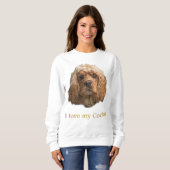 Cocker-Spaniels Sweatshirt (Vorne ganz)