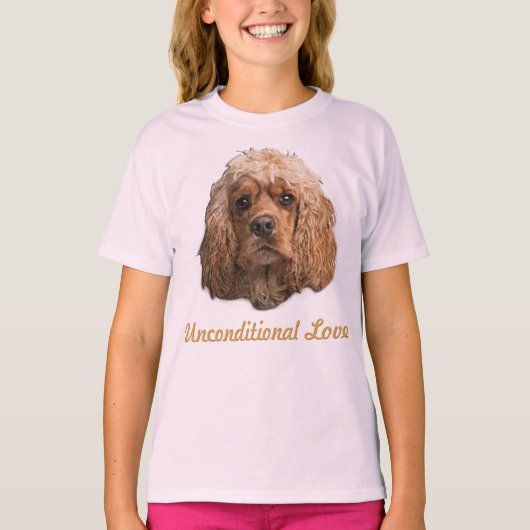 Cocker-Spaniels T-Shirt (Vorderseite)
