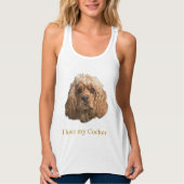 Cocker-Spaniels Tank Top (Vorderseite)