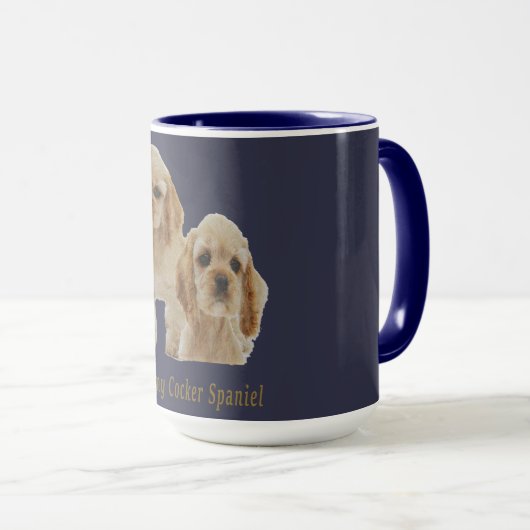 Cocker-Spaniels Tasse (VorderseiteRechts)