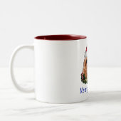 Cocker-Spaniels Zweifarbige Tasse (Links)