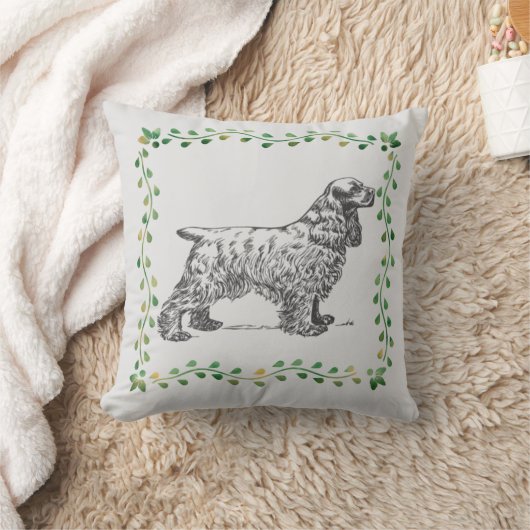 Cocker Spanier Kissen (Decke)