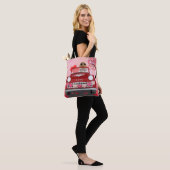 Cocker Spanierwagen mit Herz Valentins Tasche (Am Model)