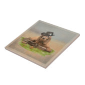 Cocker Spanisch Tapestry Poster Acrylic Print Trif Fliese (Seite)