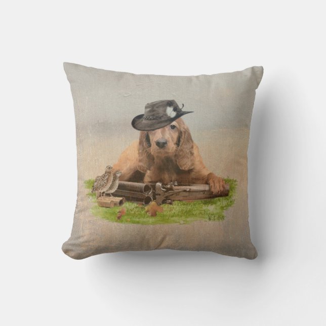 Cocker Spanisch Tapestry Poster Acrylic Print Trif Kissen (Vorderseite)
