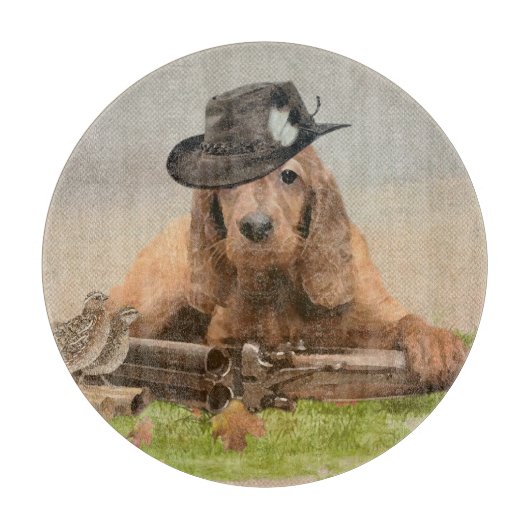 Cocker Spanisch Tapestry Poster Acrylic Print Trif Schneidebrett (Vorderseite)