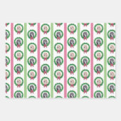 Cocker Spanisch Weihnachtswrapping Paper Geschenkpapier Set (Vorderseite 3)