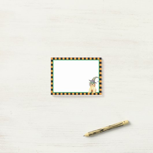 Cocker-Spanische Hexe Post-it Klebezettel (Auf Schreibtisch)